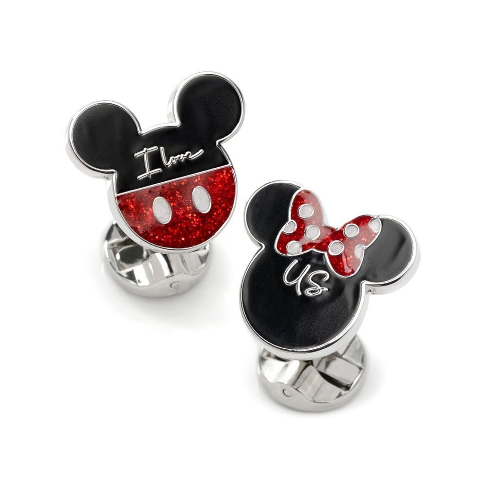Disney Mickey and Minnie Mouse Cufflinks